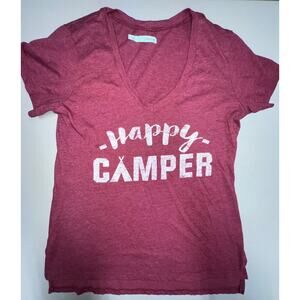 Maurices Happy Camper Tee Womens L